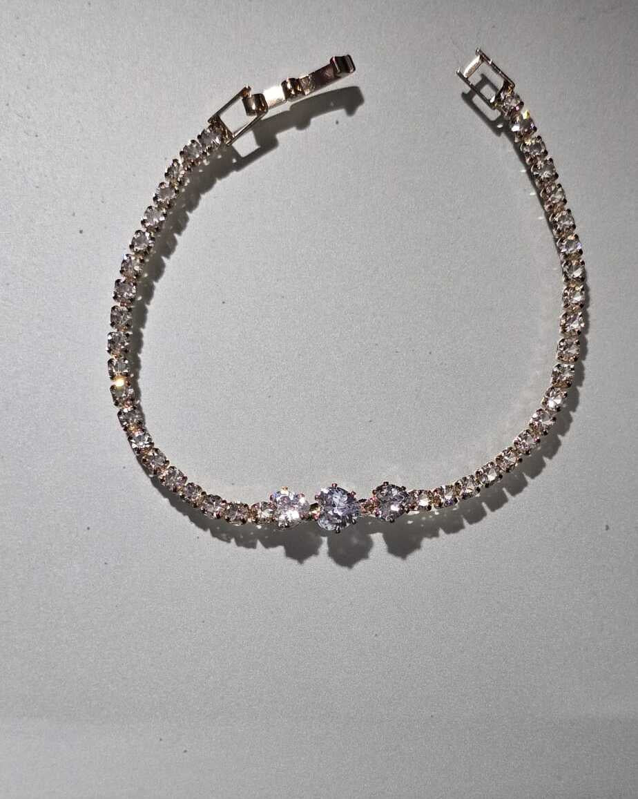 Bracciale Con Cuore In Diamanti